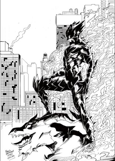 FIREBORN #6 CVR G INC 1:25 PATRICK MULHOLLAND B&W VIRGIN CARDSTOCK VAR Image Comics Curt Pires, Franklin Jonas Patrick Mulholland Patrick Mulholland PREORDER