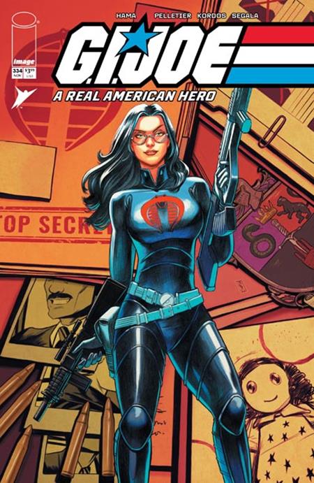 GI JOE A REAL AMERICAN HERO #334 CVR C NIMIT MALAVIA SECRET DOSSIER VAR Image Comics Larry Hama Paul Pelletier, Tony Kordos, Francesco Segala Nimit Malavia PREORDER