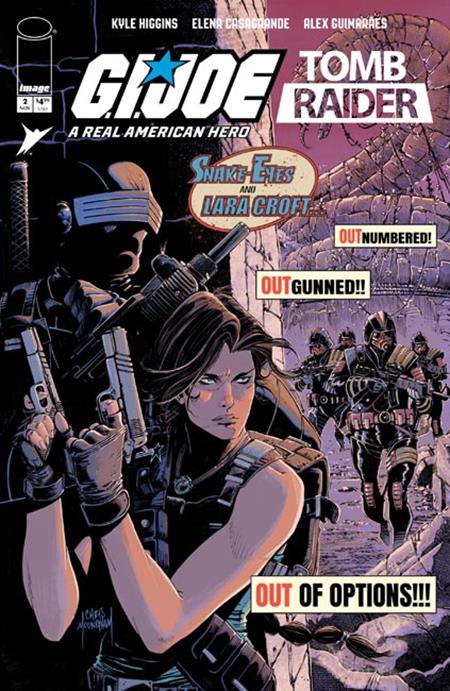 GI JOE A REAL AMERICAN HERO TOMB RAIDER #2 (OF 5) CVR D INC 1:25 CHRIS MOONEYHAM VINTAGE JOE VAR Image Comics Kyle Higgins Elena Casagrande, Alex Guimaraes Chris Mooneyham PREORDER