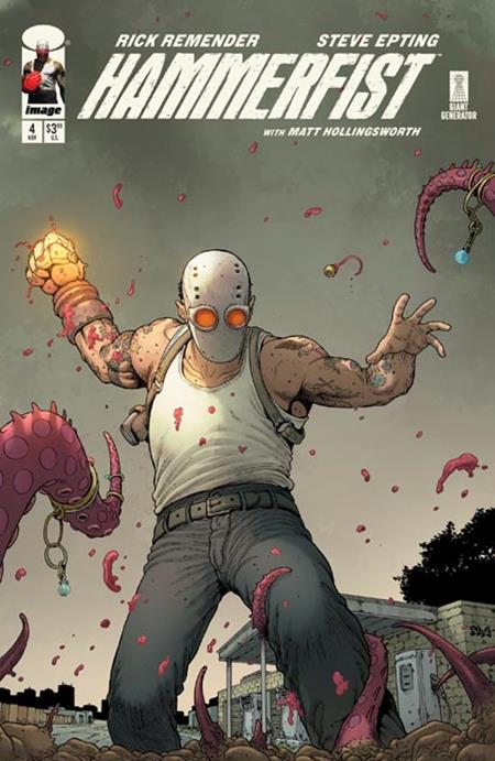 HAMMERFIST #4 CVR B ANDRE LIMA ARAUJO VAR (MR) Image Comics Rick Remender Steve Epting, Matt Hollingsworth Andre Lima Araujo PREORDER