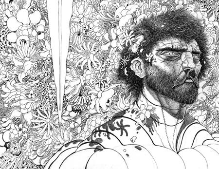 KARMAN BLADE #3 (OF 4) CVR C INC 1:25 IAN BERTRAM B&W WRAPAROUND VIRGIN VAR (MR) Image Comics Darcy Van Poelgeest Ian Bertram Ian Bertram PREORDER