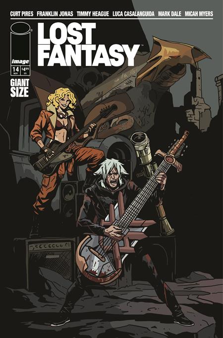 LOST FANTASY #14 CVR C EMMANUEL GERVASONI CARDSTOCK CONCERT VAR Image Comics Curt Pires Luca Casalanguida Emmanuel Gervasoni PREORDER