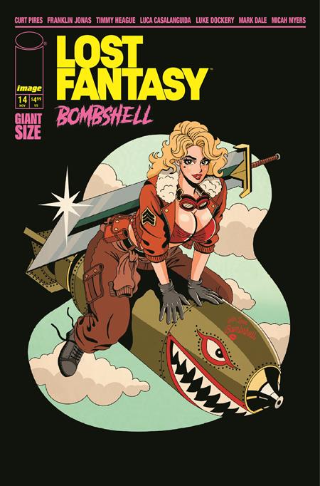 LOST FANTASY #14 CVR F HE CREATIVE BOMBSHELL VAR Image Comics Curt Pires Luca Casalanguida H.E. Creative PREORDER