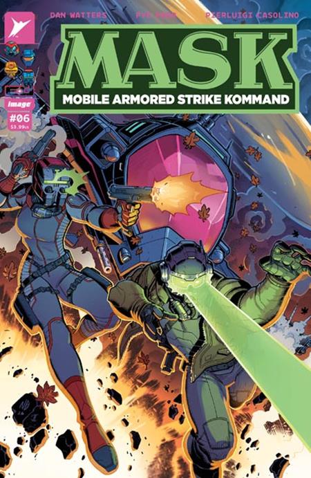 MASK #6 CVR C NICK BRADSHAW & JIM CHARALAMPIDIS VAR Image Comics Dan Watters Pye Parr, Pierluigi Casolino Nick Bradshaw, Jim Charalampidis PREORDER