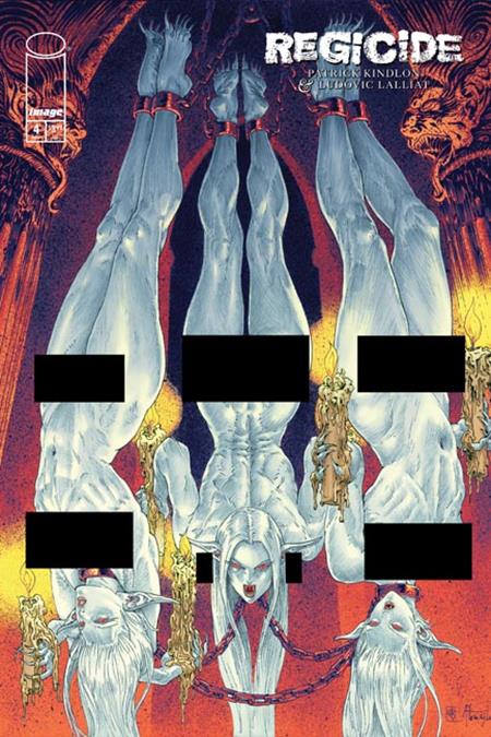 REGICIDE #4 (OF 4) CVR B ATOMCYBER NSFW POLYBAGGED VAR (MR) Image Comics Patrick Kindlon Ludovic Lalliat Atomcyber PREORDER