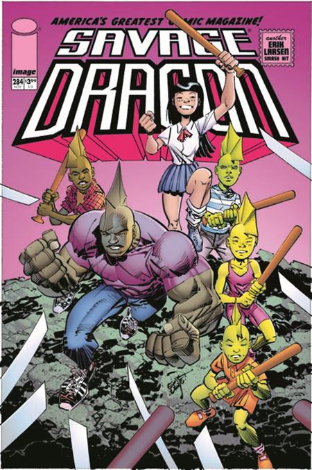 SAVAGE DRAGON #284 CVR A ERIK LARSEN (MR) Image Comics Erik Larsen Erik Larsen Erik Larsen PREORDER