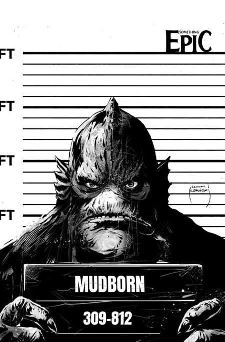 SOMETHING EPIC #17 CVR D SZYMON KUDRANSKI RAW ART VAR Image Comics Szymon Kudranski Szymon Kudranski Szymon Kudranski PREORDER