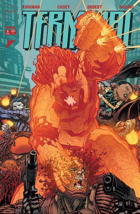 TERMINAL #5 CVR A ANDY KUBERT & DAVE MCCAIG (MR) Image Comics Robert Kirkman, Joe Casey Andy Kubert, Dave McCaig Andy Kubert, Dave McCaig PREORDER
