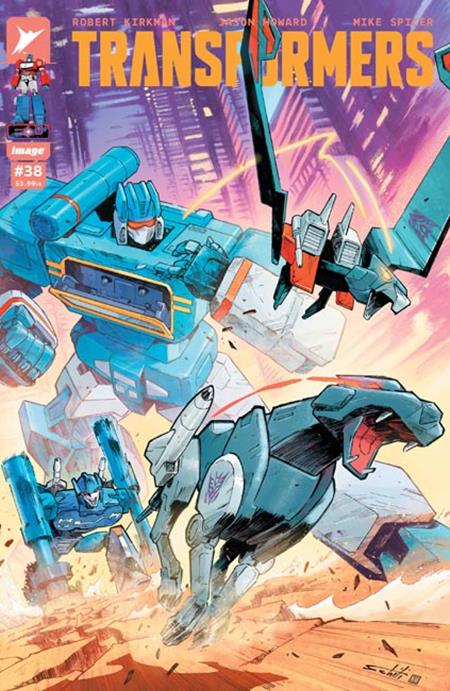 TRANSFORMERS #38 CVR E INC 1:50 VALERIO SCHITI & NEERAJ MENON VAR Image Comics Robert Kirkman Jason Howard, Mike Spicer Valerio Schiti, Neeraj Menon PREORDER