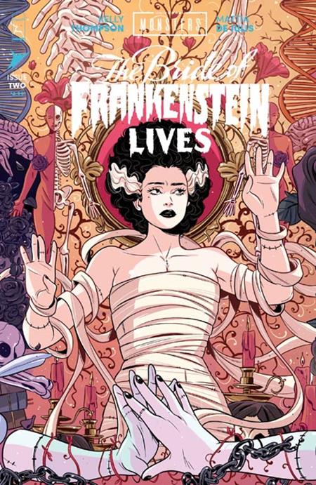UNIVERSAL MONSTERS THE BRIDE OF FRANKENSTEIN LIVES #2 (OF 4) CVR C LUANA VECCHIO CONNECTING VAR Image Comics Kelly Thompson Mattia De Iulis Luana Vecchio PREORDER