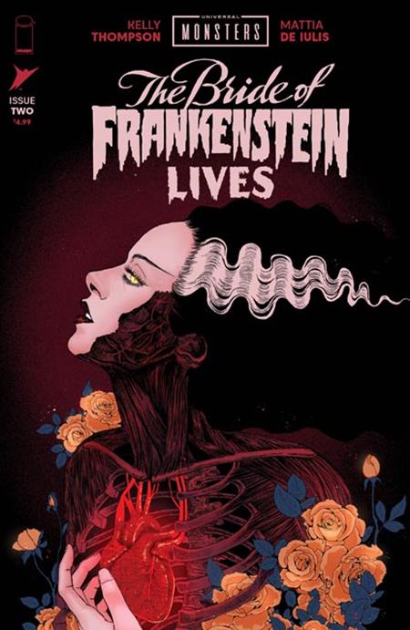 UNIVERSAL MONSTERS THE BRIDE OF FRANKENSTEIN LIVES #2 (OF 4) CVR E INC 1:50 ANWITA CITRIYA VAR Image Comics Kelly Thompson Mattia De Iulis Anwita Citriya PREORDER