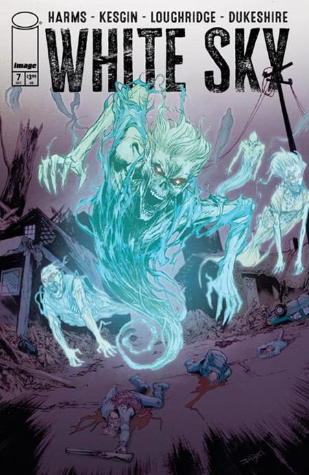 WHITE SKY #7 CVR C CHRISTIAN DIBARI & LEE LOUGHRIDGE VAR (MR) Image Comics William Harms Sumeyye Kesgin, Lee Loughridge Christian Dibari, Lee Loughridge PREORDER