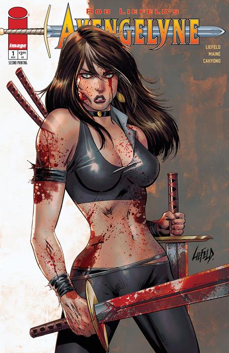 AVENGELYNE #1 2ND PTG (MR) Image Comics Rob Liefeld Daniel Maine Rob Liefeld PREORDER