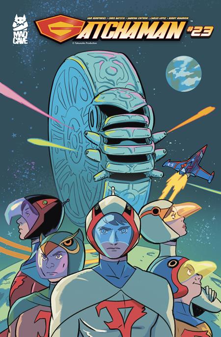 GATCHAMAN #23 CVR B NATACHA BUSTOS VAR Mad Cave Studios Sam Humphries Chris Batista Natacha Bustos PREORDER