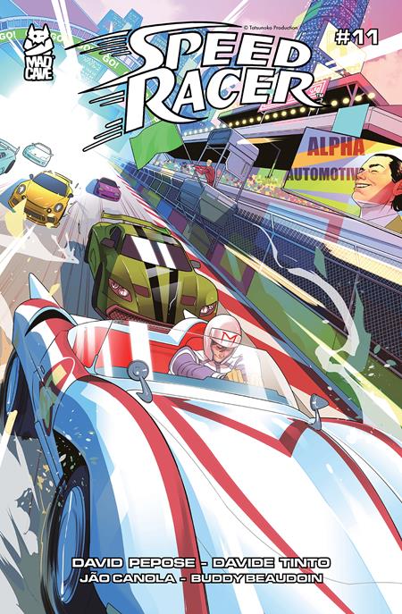 SPEED RACER #11 CVR B RACHAEL STOTT VAR Mad Cave Studios David Pepose Davide Tinto Rachael Stott PREORDER