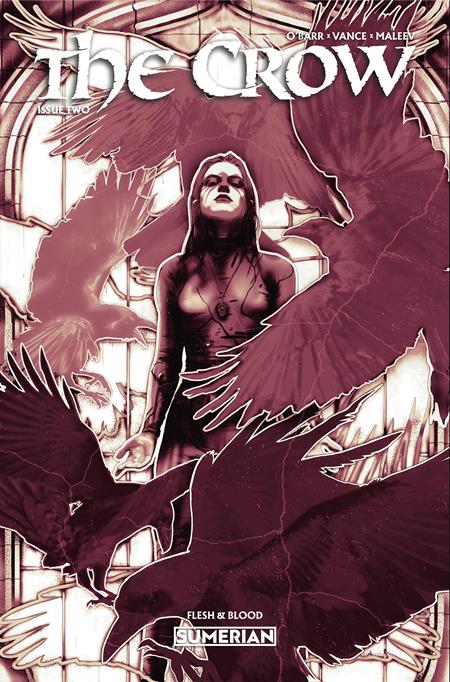 CROW FLESH AND BLOOD #2 CVR A LUCAS PEVERILL (MR) Massive Publishing James Vance Alexander Maleev Lucas Peverill PREORDER