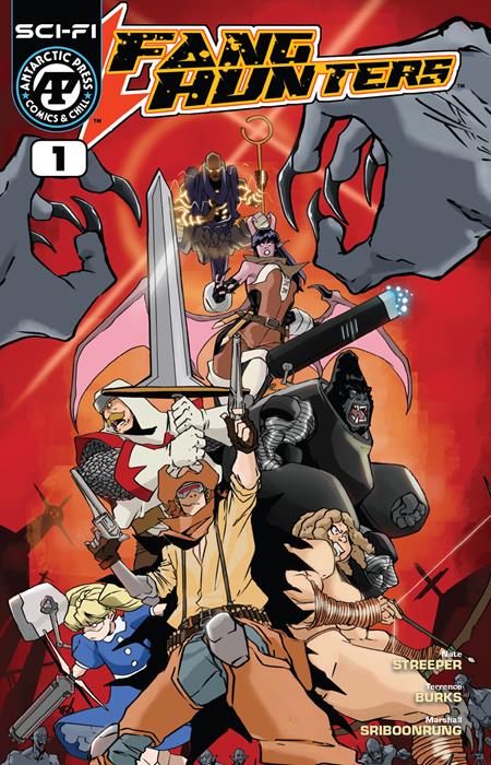 FANG HUNTERS #1 CVR A TERRENCE BURKS Massive Publishing Nate Streeper Terrence Burks Terrence Burks PREORDER