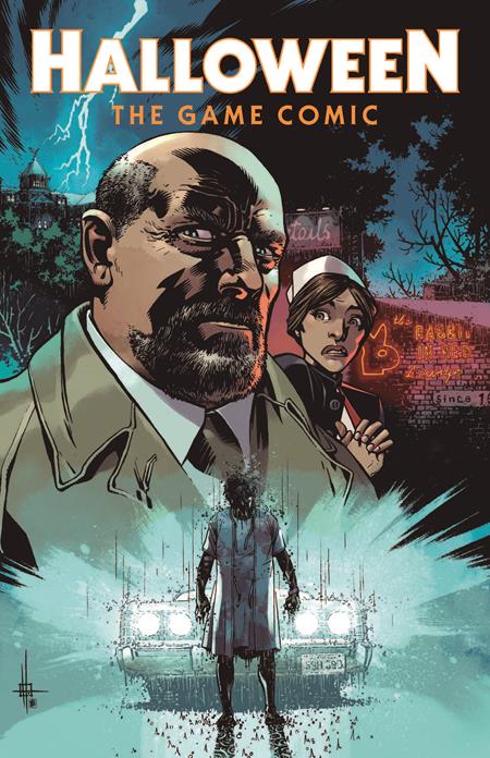 HALLOWEEN THE GAME COMIC #1 (OF 5) CVR A ZACH HOWARD NELSON DANIEL (MR) Massive Publishing Hans Rodionoff, Adam F. Goldberg Eamon Winkle, Robert Nelson, Ivan Dedov, Sean O'Toole Zach Howard, Nelson Daniel PREORDER