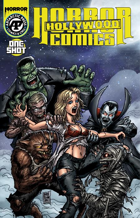 HORROR COMICS HOLLYWOOD (ONE SHOT) CVR B GABRIEL MANGUM VAR Massive Publishing Various Various Gabriel Mangum PREORDER