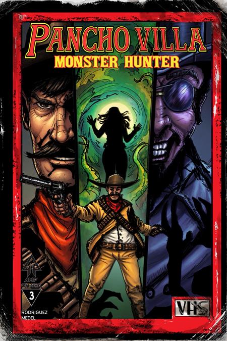 PANCHO VILLA MONSTER HUNTER #3 (OF 3) CVR B HECTOR RODRIGUEZ III VAR Massive Publishing Hector Rodriguez III Ariel Medel Hector Rodriguez III PREORDER
