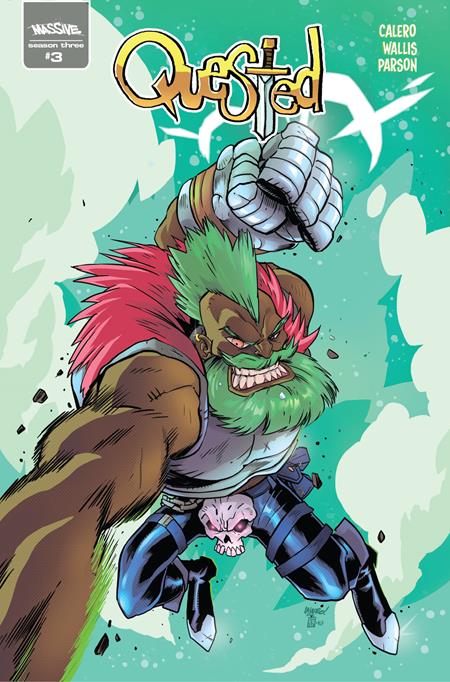 QUESTED #3 (OF 3) CVR B MICHAEL CALERO HOMAGE VAR Massive Publishing Michael Calero Kit Wallis Michael Calero PREORDER