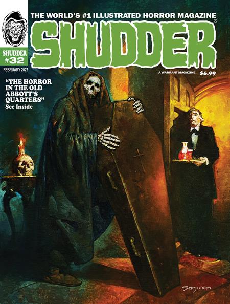 SHUDDER MAGAZINE #32 Massive Publishing Don Glut, Nicola Cuti, Bambos Georgiou, Artie Godwin Nik Poliwko, Reno Maniquis, Rodel Noora, Steve Davis Sanjulian PREORDER