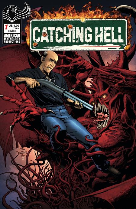 CATCHING HELL FEAT REGGIE BANNISTER #1 ROY ALLAN MARTINEZ SIGNED BY SA CHECK & JAMES KUHORIC VAR Prana Publishers S.A. Check, James Kuhoric Emanuele Tommarelli Roy Allan Martinez PREORDER