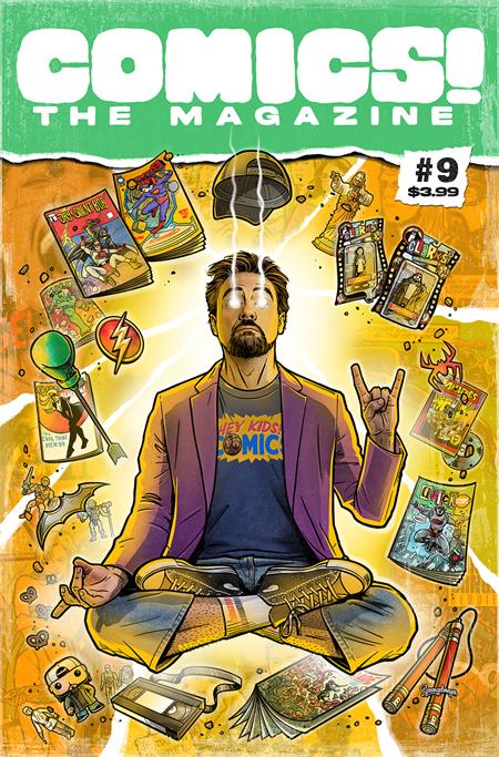 COMICS THE MAGAZINE #9 Prana Publishers Various Various John Sprengelmeyer, Rico Renzi PREORDER