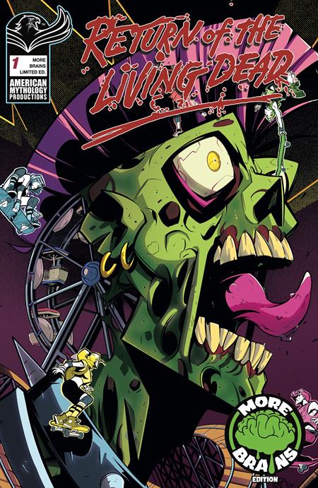 RETURN LIVING DEAD #1 ANDREA ARCARI MORE BRAINS LIMITED (MR) Prana Publishers S.A. Check, James Kuhoric Andrea Arcari Andrea Arcari PREORDER