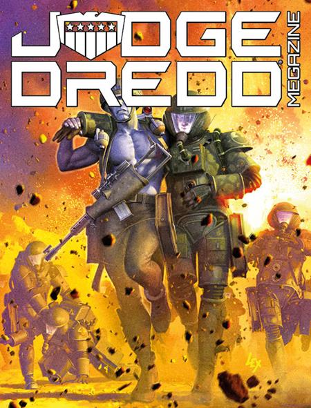 JUDGE DREDD MEGAZINE #498 Rebellion Publishing Geoffrey D. Wessel, Dan Abnett, Andi Ewington, John Reppion Gary Welsh, Phil Winslade, Sinu Chandresenan, Conor Boyl Alex Ronald PREORDER