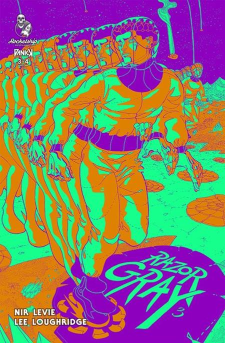RAZOR GRAY #3 (OF 4) (MR) Rocketship Entertainment Nir Levie Nir Levie Nir Levie PREORDER
