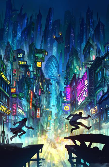 BLADE RUNNER TOKYO NEXUS DIE WITH HONOR #1 (OF 4) CVR F ALAN QUAH VIRGIN CARDSTOCK VAR Titan Comics Nancy A. Collins Mariano Taibo Alan Quah PREORDER