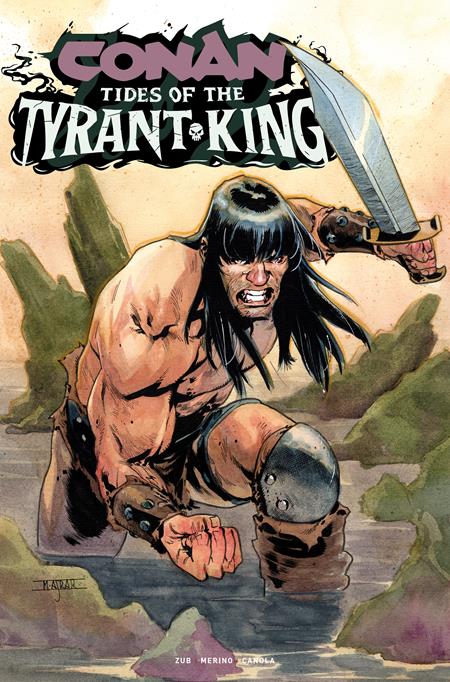 CONAN THE BARBARIAN TIDES OF THE TYRANT KING #3 (OF 4) CVR A MAHMUD ASRAR (MR) Titan Comics Jim Zub Jesus Merino Mahmud Asrar PREORDER