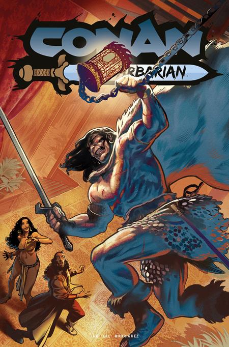 CONAN THE BARBARIAN #37 CVR D FERNANDO DAGNINO VAR (MR) Titan Comics Jim Zub Ivan Gil Fernando Dagnino PREORDER