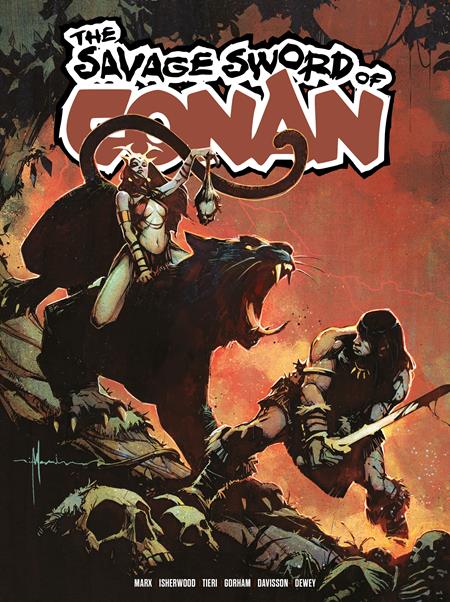 SAVAGE SWORD OF CONAN #17 CVR B NICK MARINKOVICH VAR (MR) Titan Comics Christy Marx, Zack Davisson, Frank Tieri Geof Isherwood, Ben Dewey, Adam Gorham Nick Marinkovich PREORDER