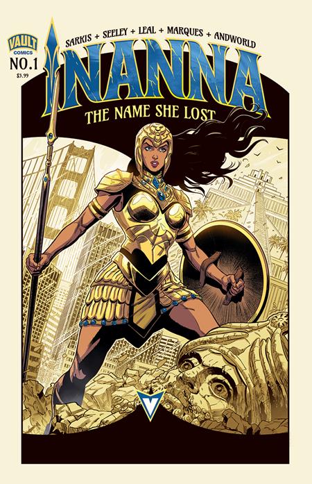 INANNA THE NAME SHE LOST #1 CVR A ADEMIR LEAL Vault Comics Inanna Sarkis, Tim Seeley Ademir Leal Ademir Leal PREORDER