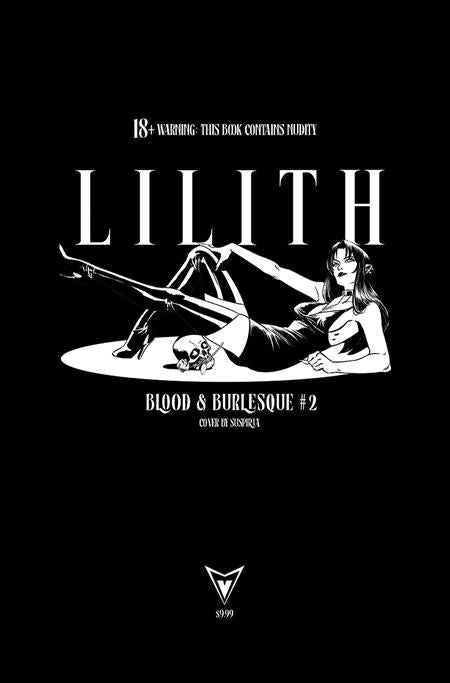 LILITH BLOOD AND BURLESQUE #2 (OF 5) CVR D SUSPIRIA NSFW BLACK BAG FULL ART VAR (MR) Vault Comics Corin Howell Corin Howell Suspiria PREORDER