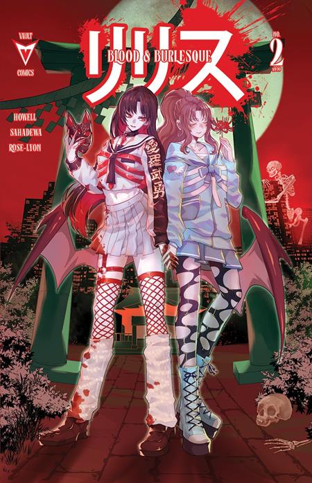 LILITH BLOOD AND BURLESQUE #2 (OF 5) CVR H NATSUJIRUSHI FOIL VAR (MR) Vault Comics Corin Howell Corin Howell Natsujirushi PREORDER