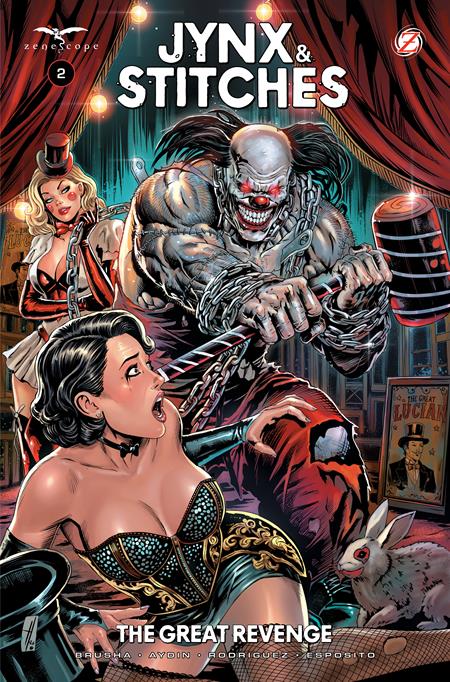 JYNX AND STITCHES THE GREAT REVENGE #2 (OF 3) CVR A HAKAN AYDIN Zenescope Entertainment Joe Brusha Hakan Aydin Hakan Aydin PREORDER
