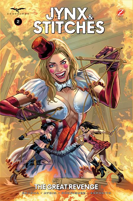 JYNX AND STITCHES THE GREAT REVENGE #2 (OF 3) CVR B IGOR VITORINO VAR Zenescope Entertainment Joe Brusha Hakan Aydin Igor Vitorino PREORDER
