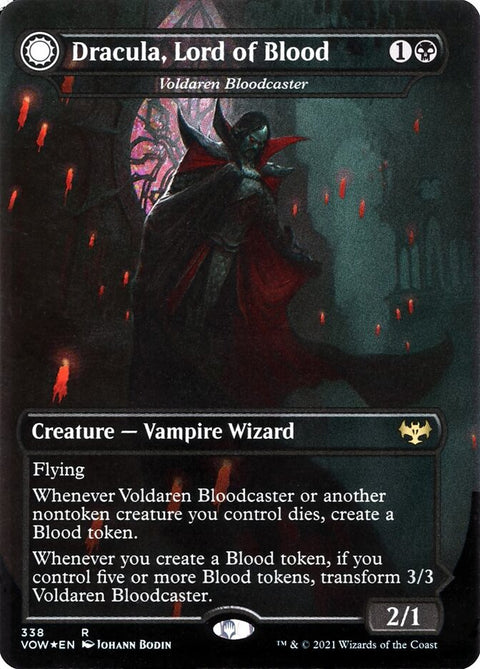 Voldaren Bloodcaster // Bloodbat Summoner (Foil)