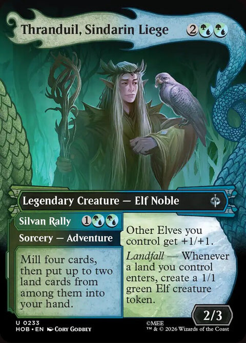 Thranduil, Sindarin Liege // Silvan Rally (Foil)
