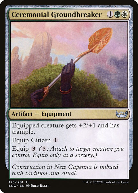 Ceremonial Groundbreaker (Foil)