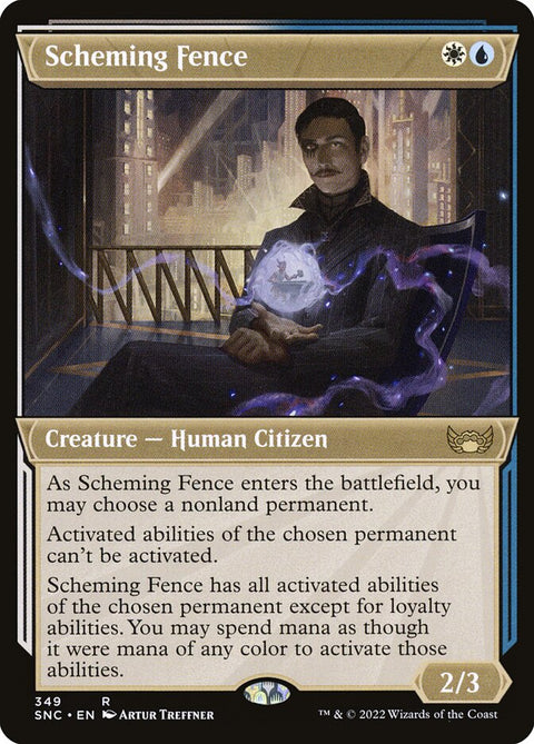 Scheming Fence (Foil)