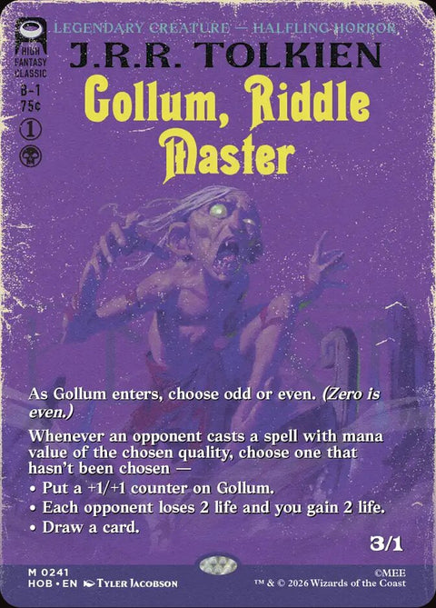 Gollum, Riddle Master (Foil)