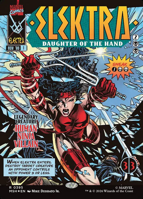 Elektra, Daughter of the Hand (Foil)