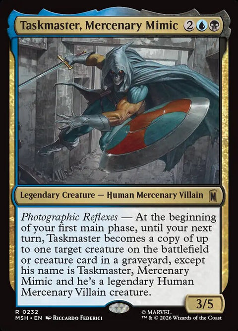 Taskmaster, Mercenary Mimic (Foil)