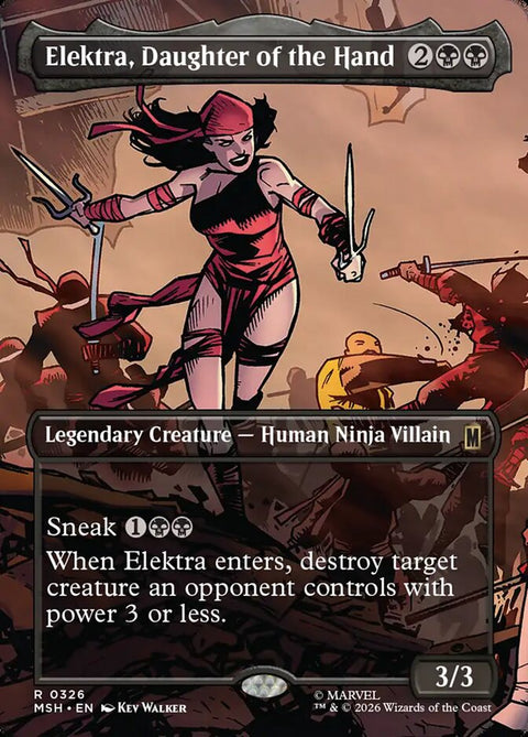 Elektra, Daughter of the Hand (Foil)