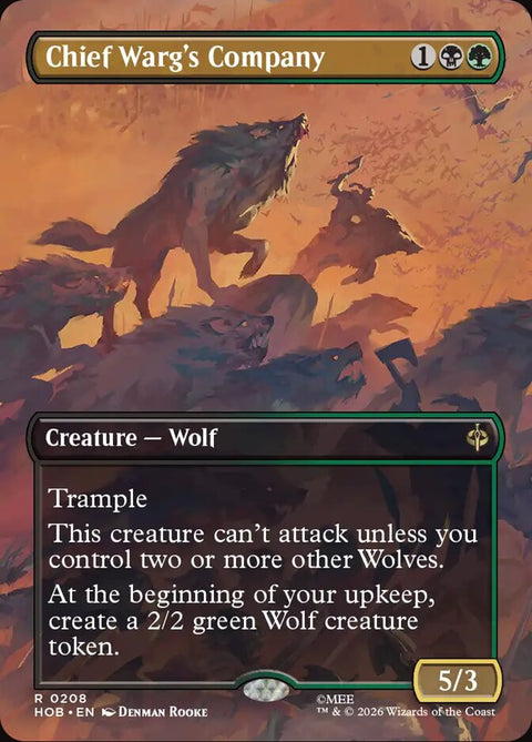 Chief Warg's Company (Foil)