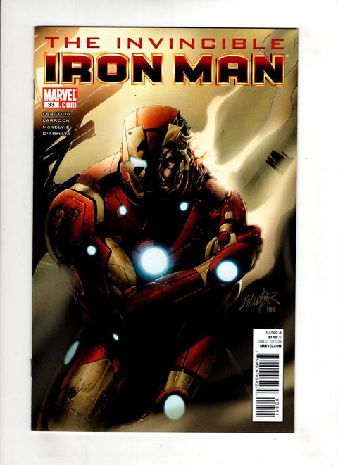 Invincible Iron Man, Vol. 1 #33 (Cvr A) (2010) Salvador Larroca A Salvador Larroca Buy & Sell Comics Online Comic Shop Toronto Canada